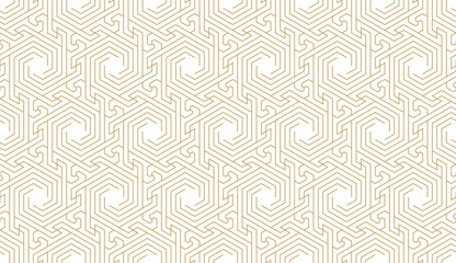 Seamless vector pattern in authentic arabian style.