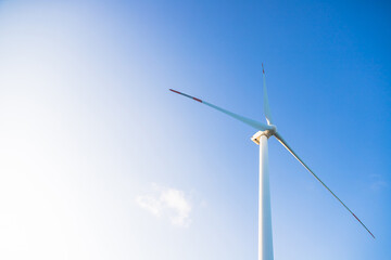 Wind turbine for electric power production