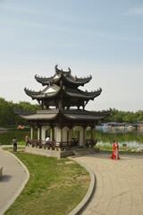 The beautiful temples, parks and buildings from the Ming and Qing Dynasty in Beijing / Peking, China