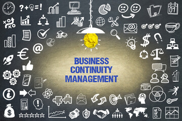 Canvas Print - Business Continuity Management