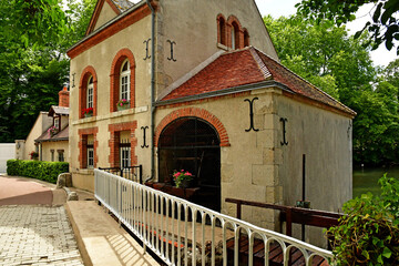 Wall Mural - Olivet; France - july 13 2020 : Loiret banks