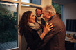 © Jacob Lund - Family visiting grandparents for christmas dinner