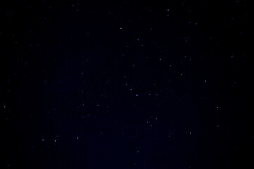 dark sky background with white stars in greece