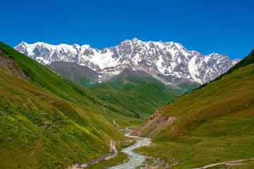 landscape in the mountains