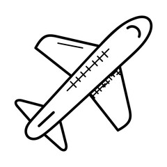 Sticker - 
An aeroplane symbolic of air cargo
