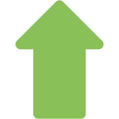 Poster - 
An arrow indicating upward direction, up arrow 
