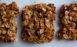 © Andrew Scrivani - Close up of coconut granola bars