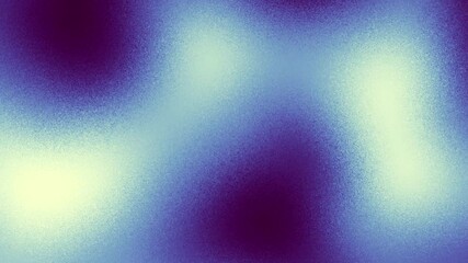 Leinwandbilder - Moving geometric shapes. Blue blurred noise background. Seamless looping footage.