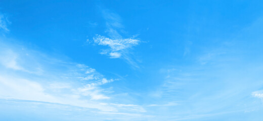 Wall Mural - international day of clean air for blue skies concept: abstract white cloud and blue sky in sunny da