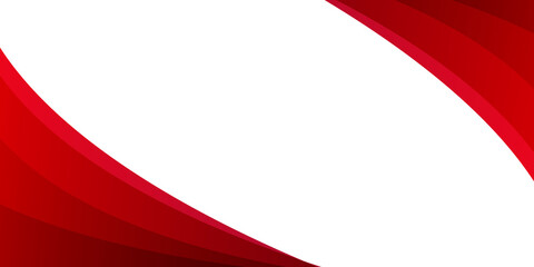 Red black wave curve abstract presentation background with copy space