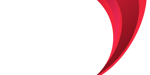 Red abstract wavy presentation background. Vector illustration design for business presentation, banner, cover, web, flyer, card, poster, game, texture, slide, magazine, and powerpoint. 