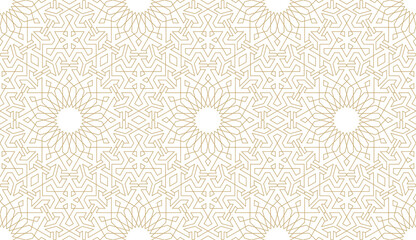 Seamless vector pattern in authentic arabian style