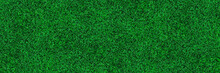 Horizontal Green Turf Texture For Pattern And Background