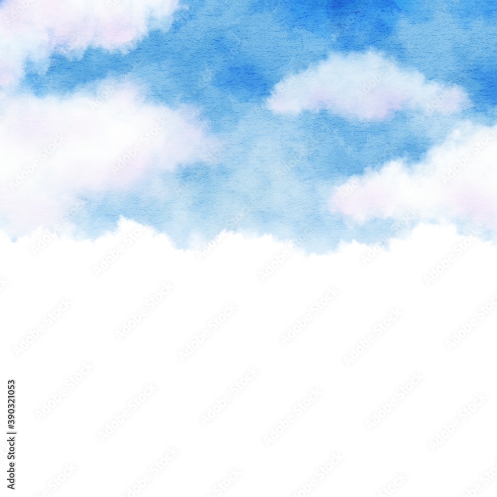 雲が浮かぶ青空のイラスト背景素材 Pejzaz Obrazy Na Plotnie Ecowall24 Pl 雲が浮かぶ青空のイラスト背景素材 Pejzaz Obrazy Na Plotnie Ecowall24 Pl