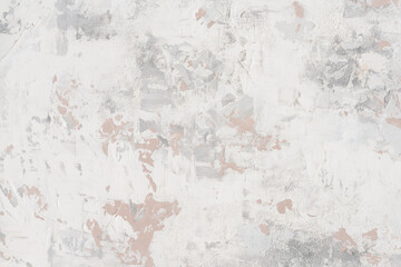 Grungy white concrete wall background