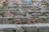 Fototapeta Lawenda - old wall textures