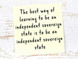 © iushakovsky - Wise quote on sticky note on wooden wall