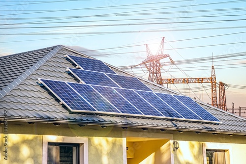 Fotomural alternative energy background