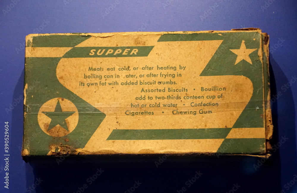 New Orleans, Louisiana, U.S.A - February 4, 2020 - The box of Supper ...