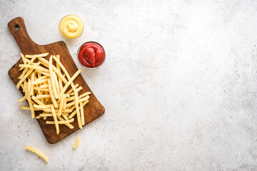 Canvas Print - French fries