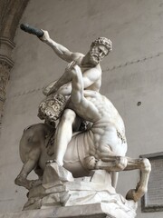 statue of Hercules slaying the centaur