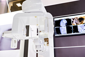 Wall Mural - Orthopantomograph with cephalostat and 3D tomograph