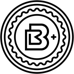 Sticker - 
Bitcoin, the first decentralized digital currency 
