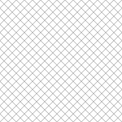 Wall Mural - simple cross grid paper. cell seamless pattern. background diagonal squared grating. criss cross lin