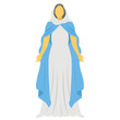 
 Jesus christ’s avatar is showing the celebrations of feast of the immaculate conception  
