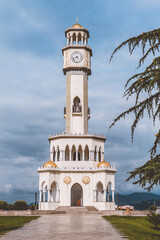 Vertical shot of 6 May Park in Batumi, Georgia  6 May Park Batumi Georgia