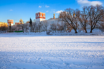 Wall Mural - Novodevichy Monastery, Moscow, Russia