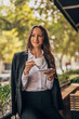 © eastwest photo - business woman having a coffee break