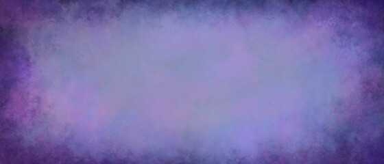 Wall Mural - simple abstract grunge background in purple, with blackouts at the edges, light texture and patches of pink and blue