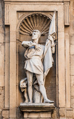 Wall Mural - Statue of the Italian politician Michele di Lando, first leader of the Ciompi Revolt, in a niche of the Loggia of the New Market (or 