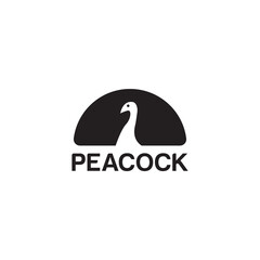 Wall Mural - Peacock Logo Vector Animal Templates