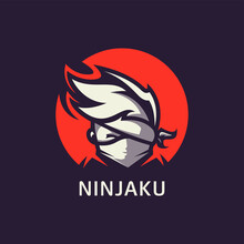 Ninja Logo For Template Or Tech