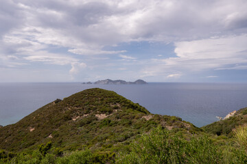 Sticker - The highest point of Ponza island