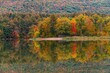 Beautiful Fall colors lake