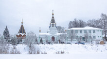 Church Of St. Nicholas In The Moscow Region In Winter