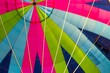 canvas print picture - Heißluftbalon bunter Ballon Seile