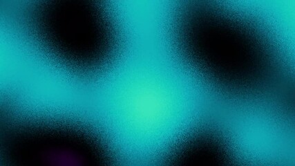 Leinwandbilder - Moving geometric shapes. Blue blurred noise background. Seamless looping footage.