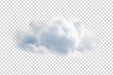 Vector Realistic Isolated Cloud For Template Decoration And Covering On The Transparent Background. Concept Of Storm And Cloudscape.