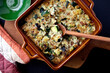 © Andrew Scrivani - Quinoa and squash gratin on baking pan