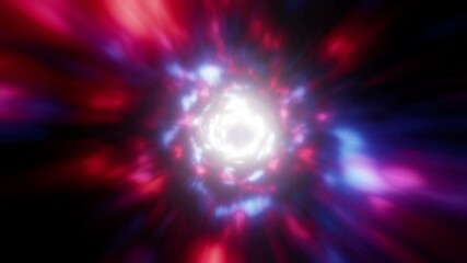 Wall Mural - Abstract Worm hole Space Background (Loop)