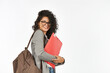 © ColladoPhoto - Brazilian college student with backpack ready to study