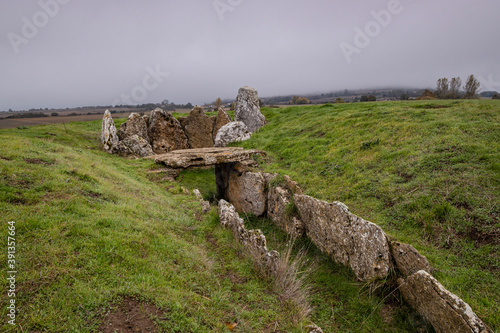 Fotomural Dolmen of the Cotorrita, Neolithic burial chamber, municipality of Los Altos, La