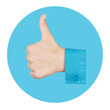 © French Anderson Ltd/Stocksy - Thumbs Up Emoji