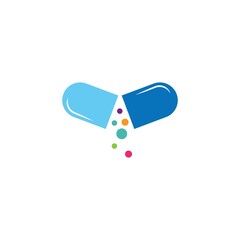 Canvas Print - Pill illustration