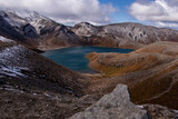Upper Tama Lake Landscape, Tongariro National Park, New Zealand
