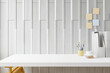 © ijeab - Workspace home office desk supplies on office workplace.